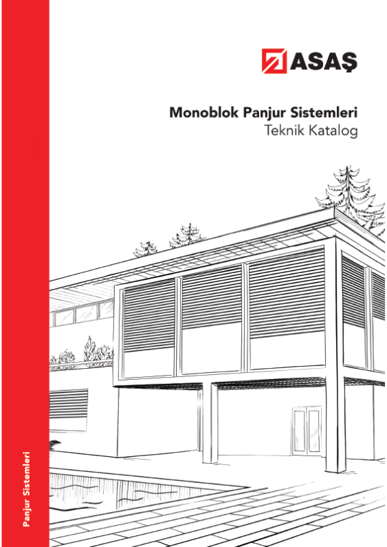 Monoblok Panjur Sistemleri Teknik Katalog TR